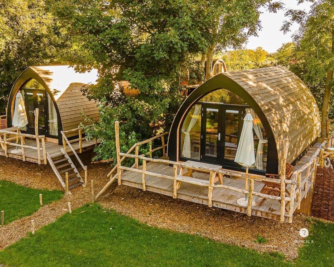 Boomhuis Met Optioneel Wellness - Vakantiepark De Schreiershoek Dokkum Dış mekan fotoğraf