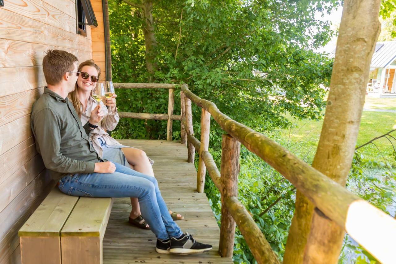 Boomhuis Met Optioneel Wellness - Vakantiepark De Schreiershoek Dokkum Dış mekan fotoğraf