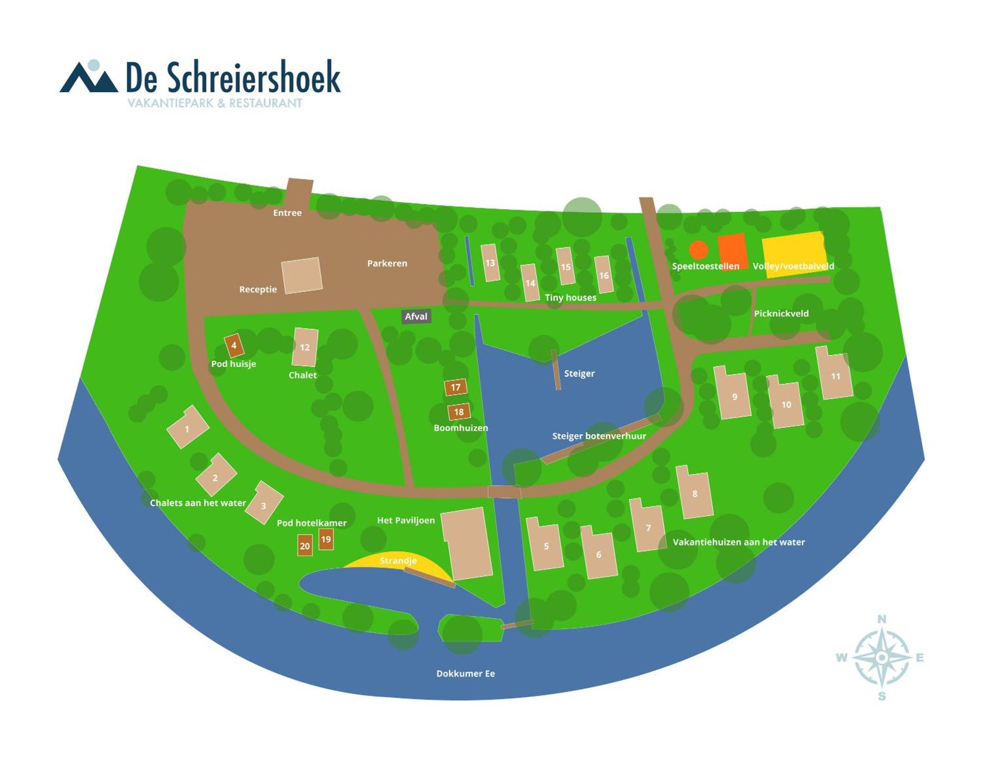Boomhuis Met Optioneel Wellness - Vakantiepark De Schreiershoek Dokkum Dış mekan fotoğraf
