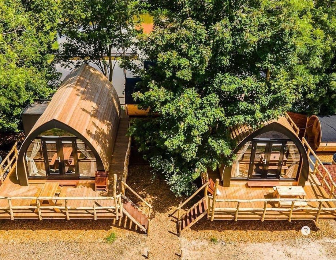 Boomhuis Met Optioneel Wellness - Vakantiepark De Schreiershoek Dokkum Dış mekan fotoğraf