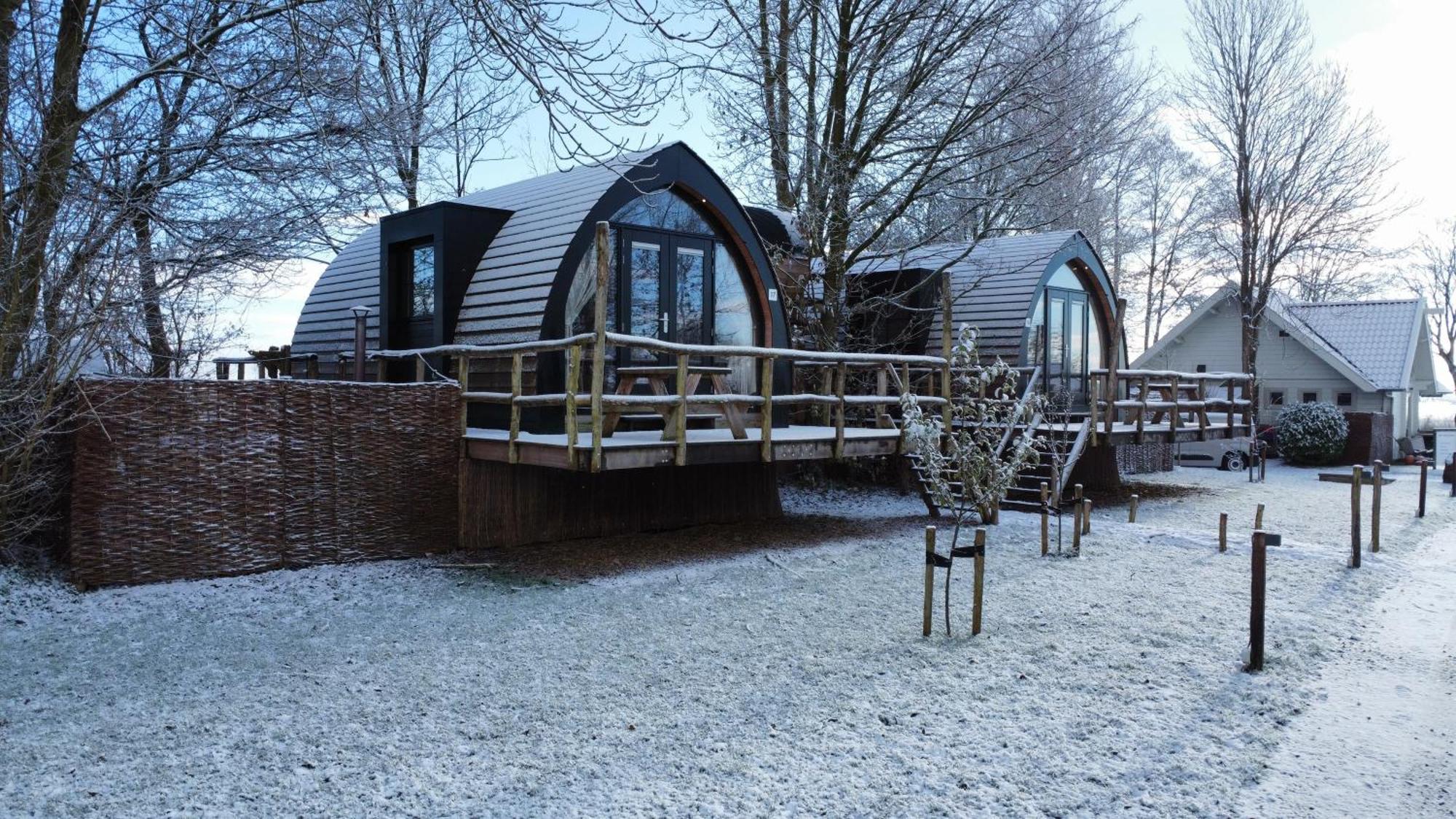 Boomhuis Met Optioneel Wellness - Vakantiepark De Schreiershoek Dokkum Dış mekan fotoğraf